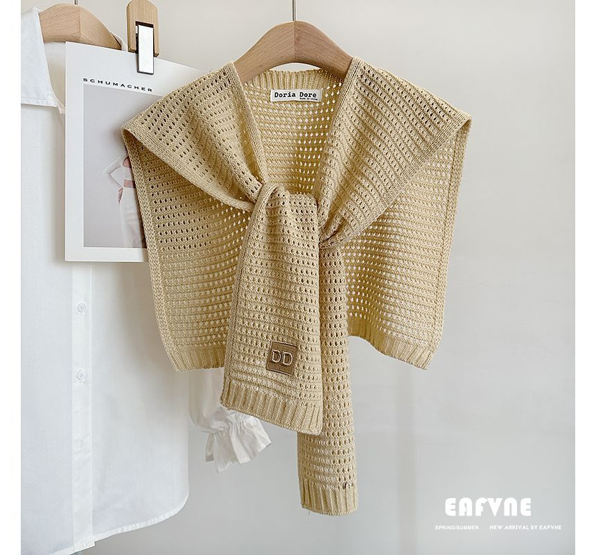 Eyelet Shawl Knit