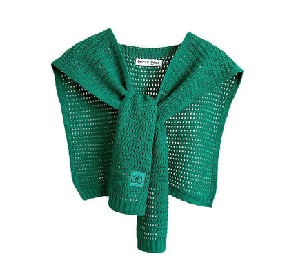 Eyelet Shawl Knit