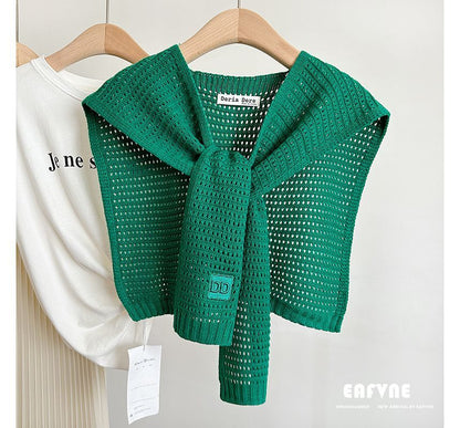 Eyelet Shawl Knit