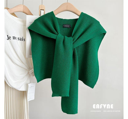 Plain Shawl Knit