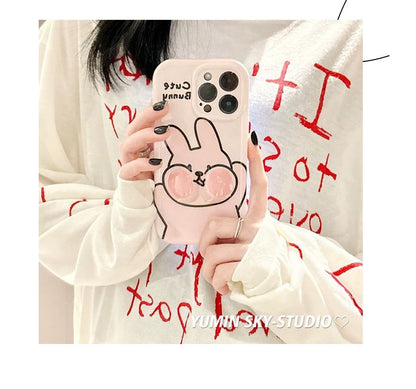 Rabbit Print Phone Case