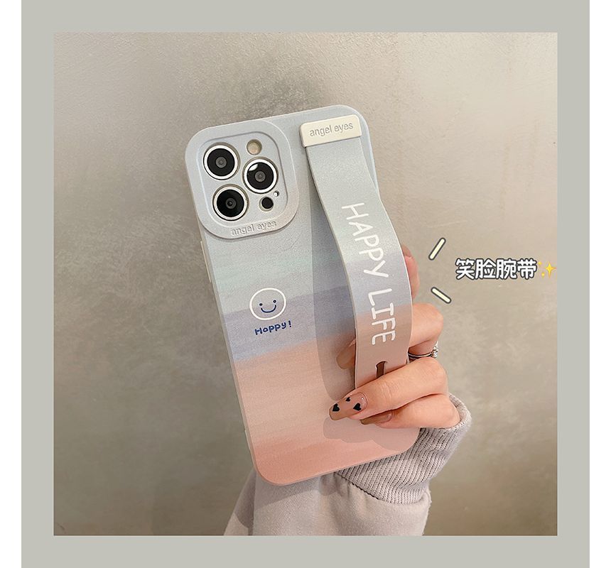 Smiley Strap Phone Case