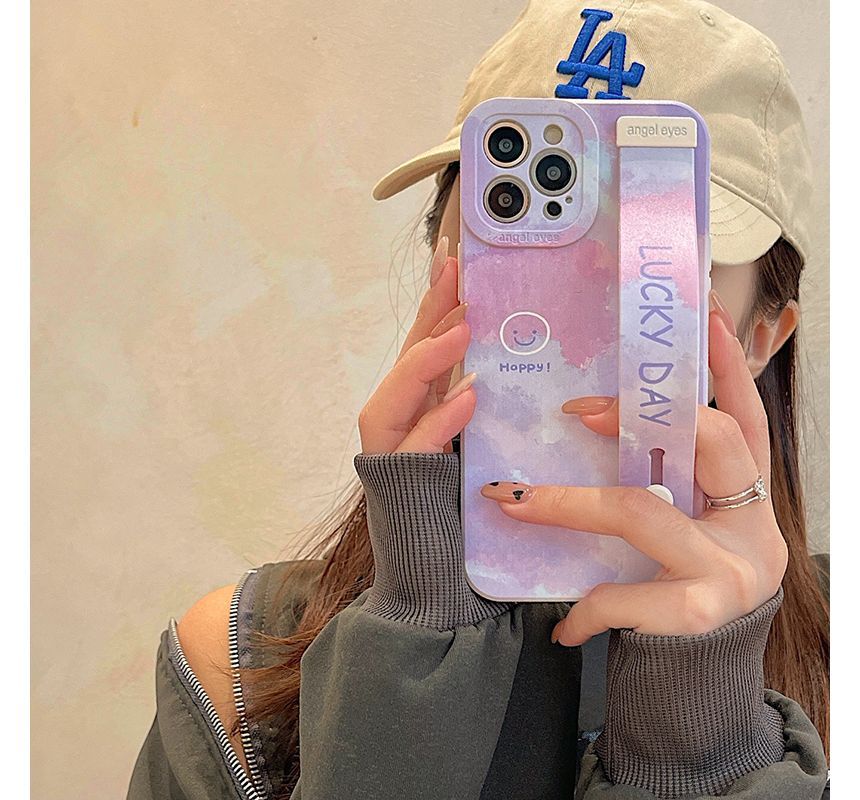 Smiley Strap Phone Case