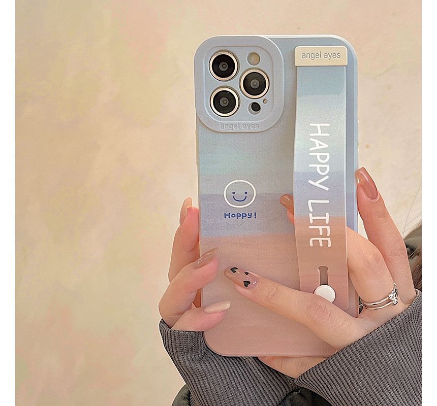 Smiley Strap Phone Case