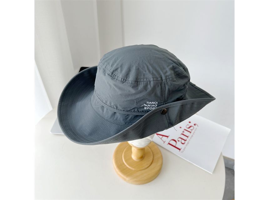 Embroidered Hat Lettering Sun