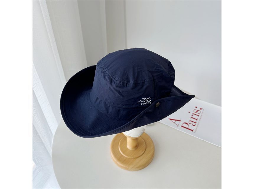 Embroidered Hat Lettering Sun