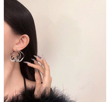 Rose Earring Alloy