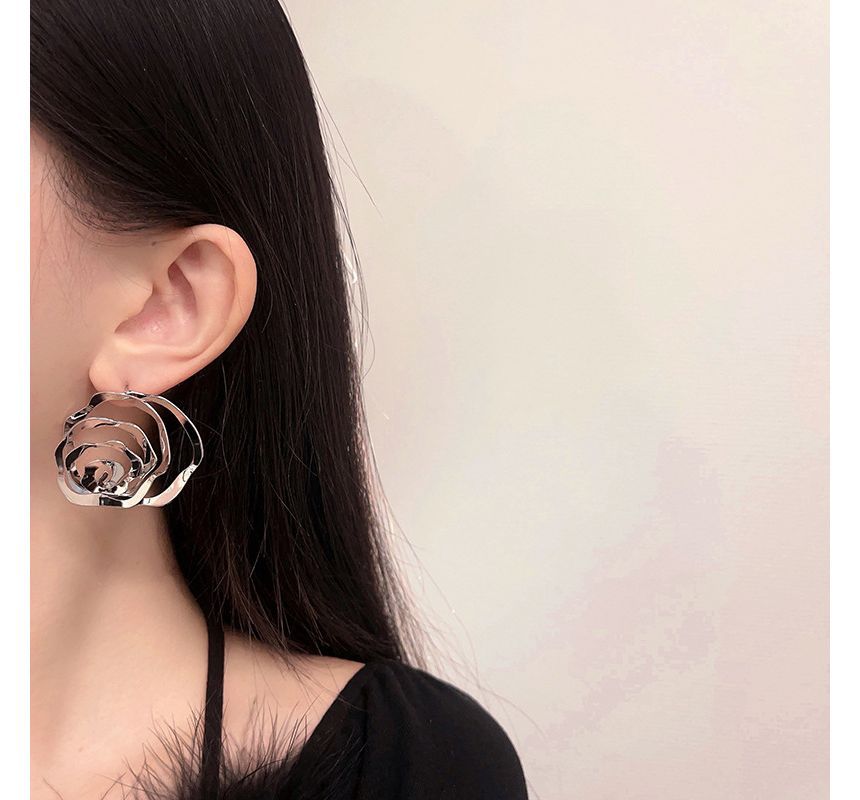 Rose Earring Alloy
