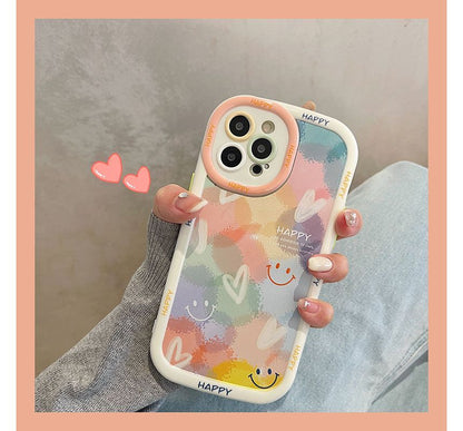 Smiley Heart Phone Case