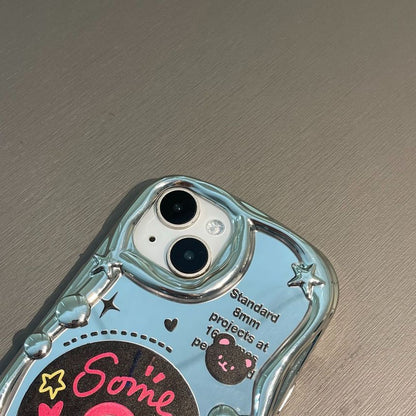 Lettering Print Phone Case
