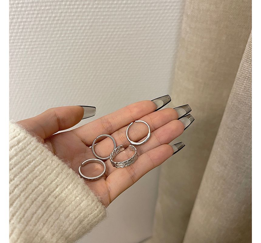 Open Set (various of Alloy designs) Ring 4:
