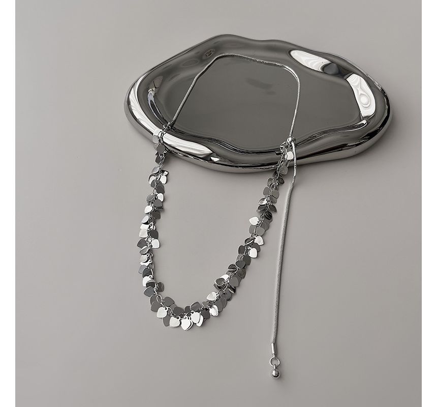 Heart Alloy Choker
