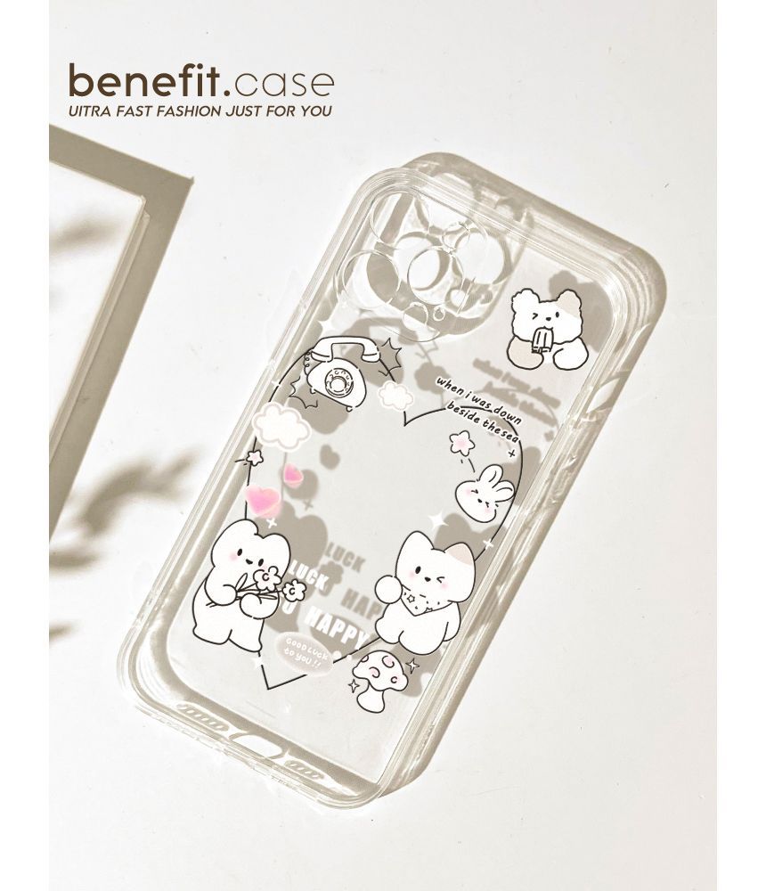 Rabbit Transparent Phone Case