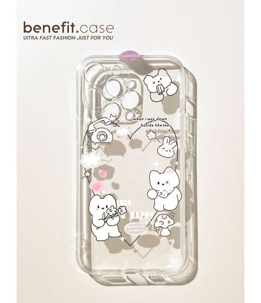 Rabbit Transparent Phone Case