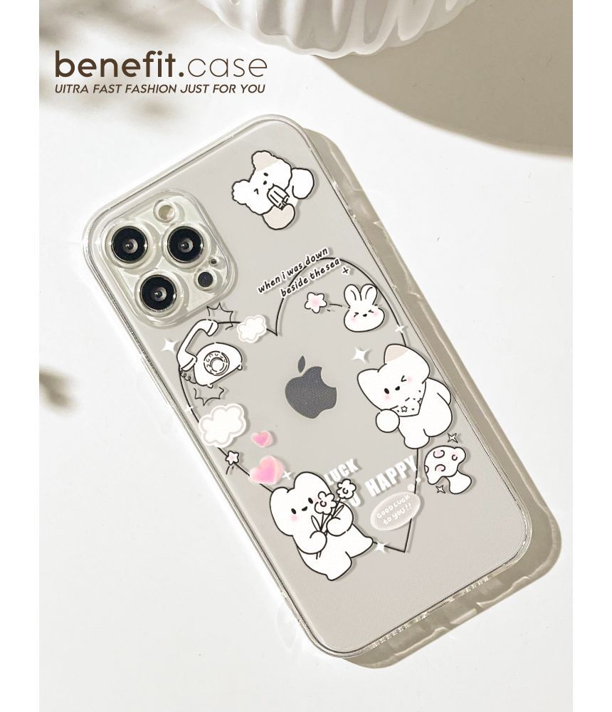 Rabbit Transparent Phone Case