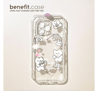 Rabbit Transparent Phone Case