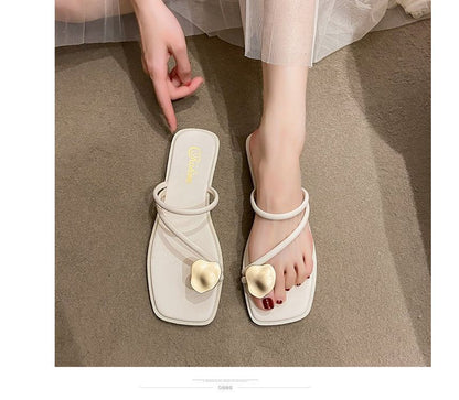 Toe Sandals Loop Slide