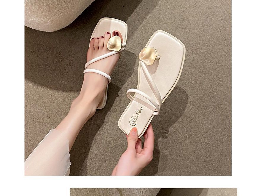 Toe Sandals Loop Slide