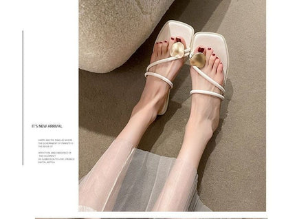 Toe Sandals Loop Slide
