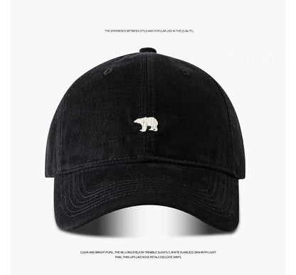Polar Bear Cap Baseball Embroidered