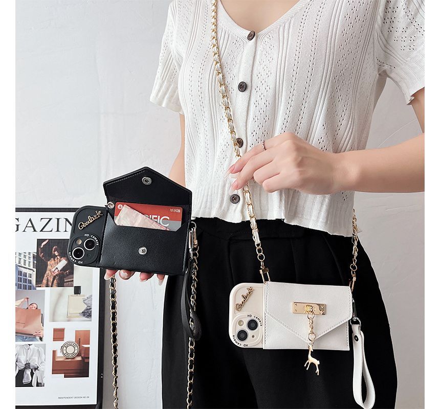Coin Purse Crossbody Strap Phone Case