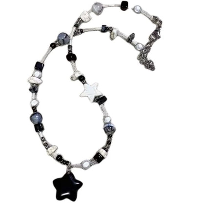 Sample Star Pendant Beaded Necklace