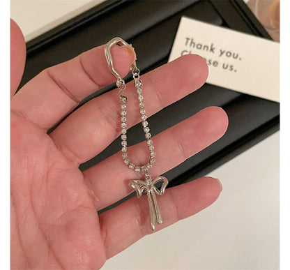 Bow Ear Cuff Rhinestone