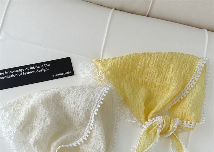 Headkerchief Trim Lace