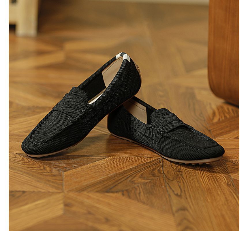 Sample Plain Driving Loafers