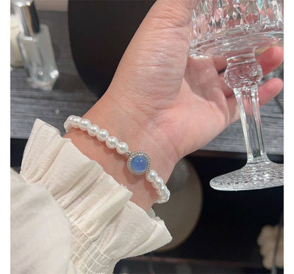 Faux Bracelet Pearl Gemstone
