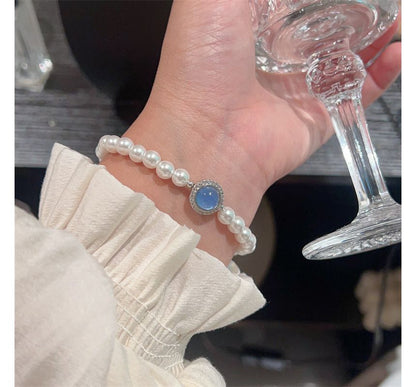 Faux Bracelet Pearl Gemstone