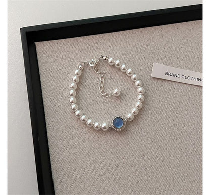 Faux Bracelet Pearl Gemstone