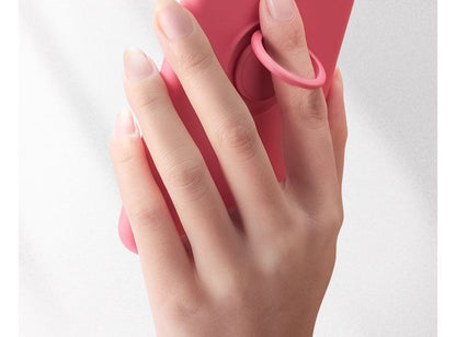 Plain Stand Ring Phone Case