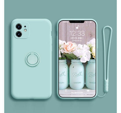 Phone Plain Case Ring Stand
