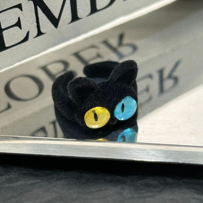 Sample Monster Flocking Alloy Open Ring (Various Designs)