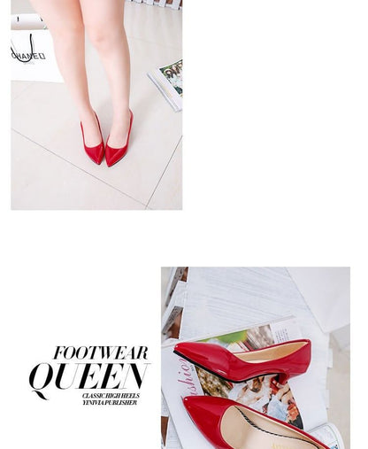 Pumps Heel Pointed Kitten