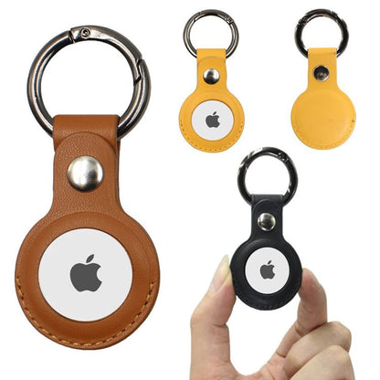 Holder Faux AirTag Keyring Leather