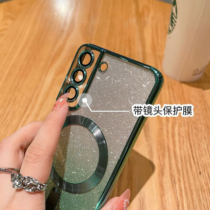 Case Glitter Magnetic Phone
