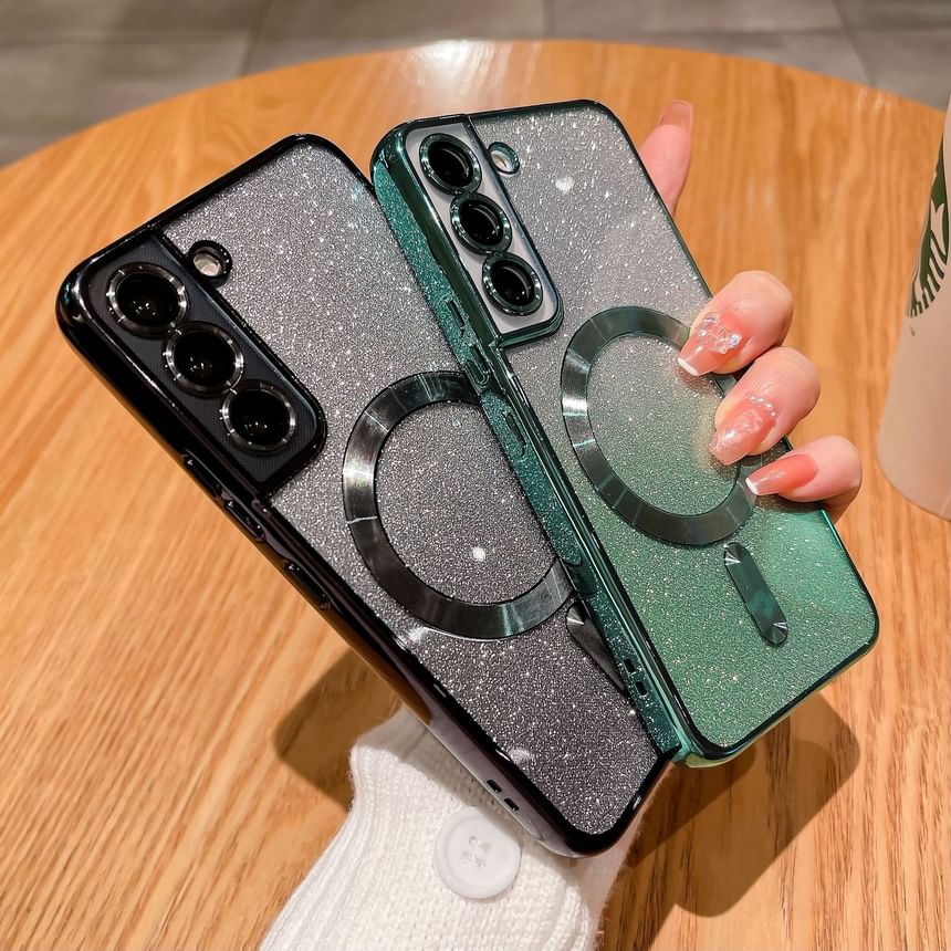 Glitter Case Magnetic Phone