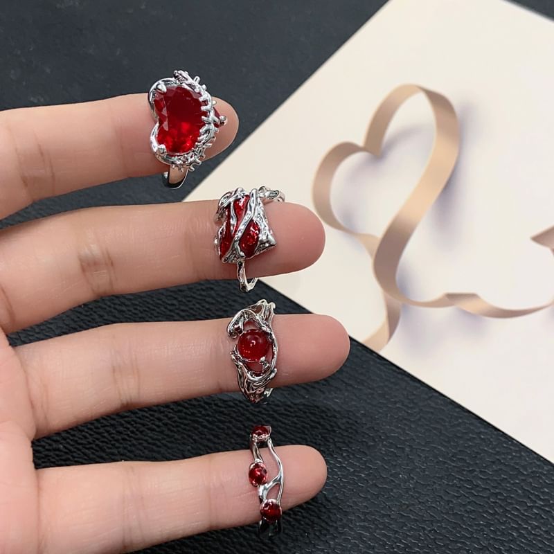 Sample Irregular Gemstone Open Ring