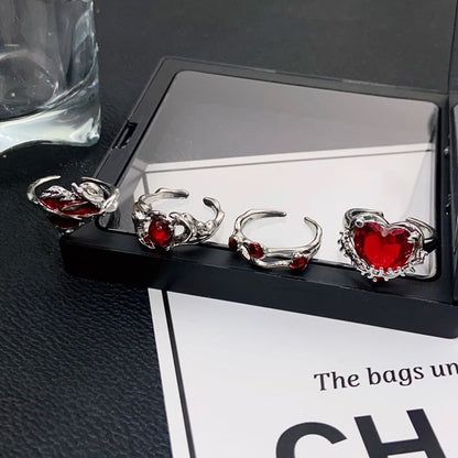 Sample Irregular Gemstone Open Ring