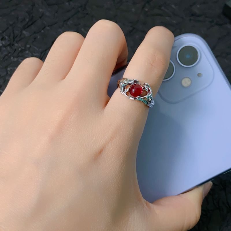 Sample Irregular Gemstone Open Ring