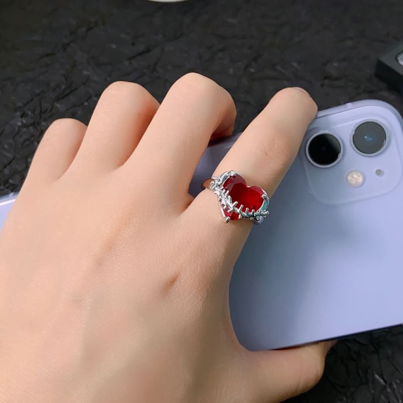 Sample Irregular Gemstone Open Ring