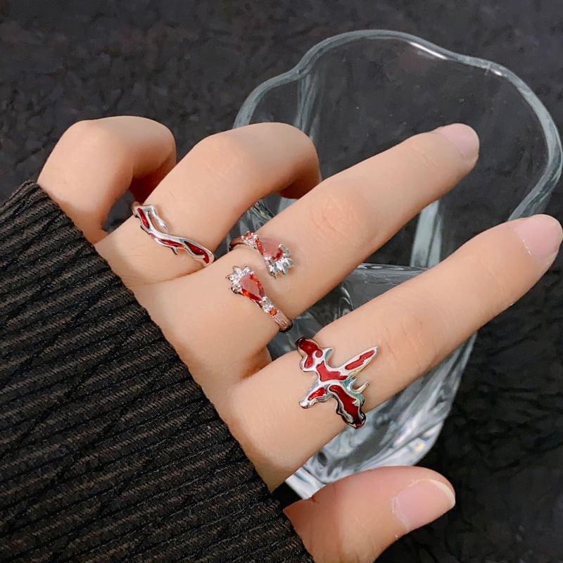 Sample Irregular Gemstone Open Ring