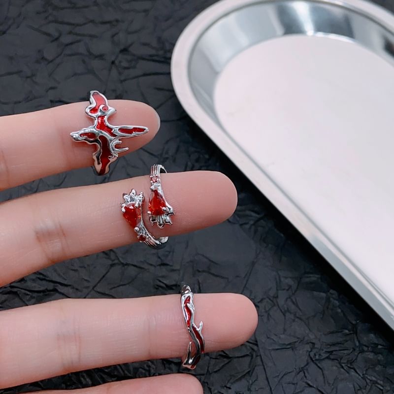Sample Irregular Gemstone Open Ring