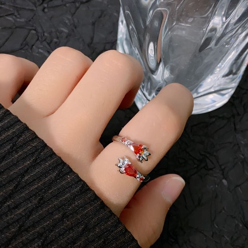 Sample Irregular Gemstone Open Ring
