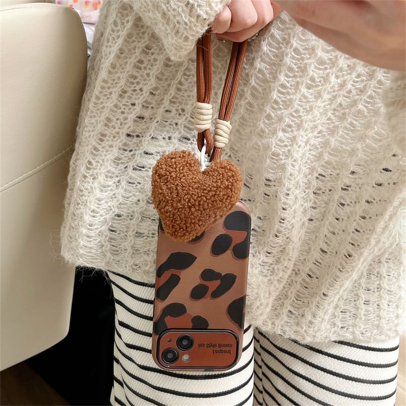 Print Leopard Case Phone