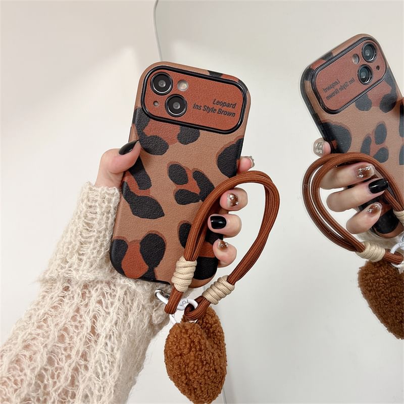 Print Leopard Case Phone