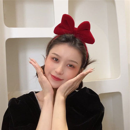 Bow Velvet Headband