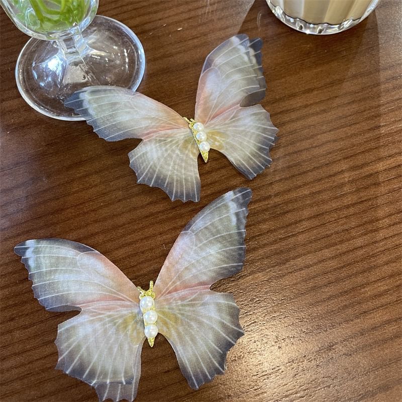 Acrylic Butterfly Hair Clip